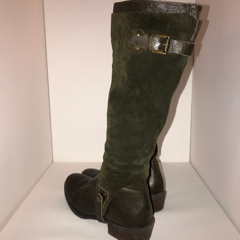 Franco Sarto Suede/Leather Riding Boots SIZE 7